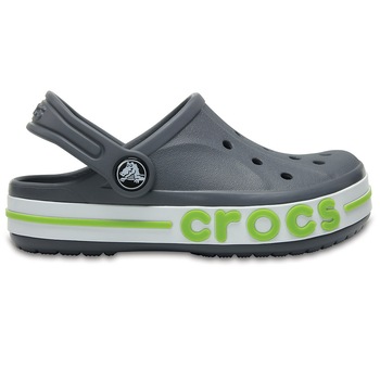 Papuci Crocs BAYABAND Charcoal, Gri Papuci Crocs BAYABAND Charcoal, Gri