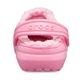Papuci Crocs imblaniti Classic Lined Pink Lemonade, Roz, 25/26