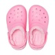 Papuci Crocs imblaniti Classic Lined Pink Lemonade, Roz, 25/26