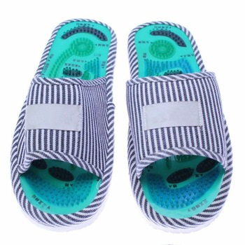 Papuci reflexoterapeutici masaj picioare/talpi albastri potriviti pentru marimile 40-41 Papuci reflexoterapeutici masaj picioare/talpi albastri potriviti pentru marimile 40-41