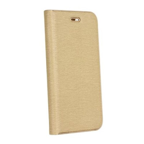Husa Luna Book pentru Samsung Galaxy S10 Plus aurie