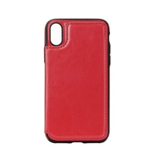 Carcasa Forcell Wallet - iPhone XS rosie