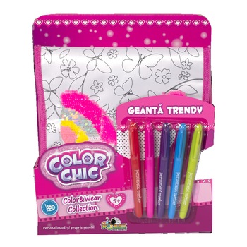 Geanta Trendy Color Chic cu Paiete Reversibile Geanta Trendy Color Chic cu Paiete Reversibile