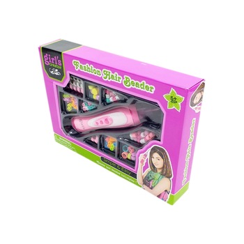 Set margele pentru par ,multicolore ,50 buc Set margele pentru par ,multicolore ,50 buc