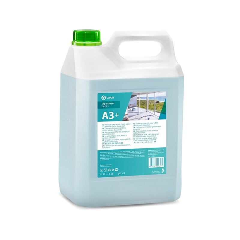 Solutie spalare geamuri si oglinzi A3+ Grass 5kg