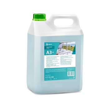 Solutie spalare geamuri si oglinzi A3+ Grass 5kg Solutie spalare geamuri si oglinzi A3+ Grass 5kg