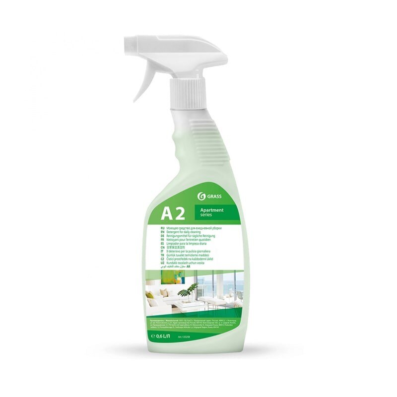 Detergent pentru curatare suprafete diverse A2 Grass 600ml