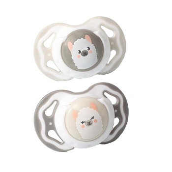 Set 2 suzete simetrice BabyOno din silicon 3-6 luni 1224/02 Set 2 suzete simetrice BabyOno din silicon 3-6 luni 1224/02