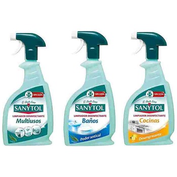 Set curatenie- Dezinfectant universal multisuprafete Sanytol 500ml+ Dezinfectant baie Sanytol 500ml+ Dezinfectant bucatarie Sanytol 500ml Set curatenie- Dezinfectant universal multisuprafete Sanytol 500ml+ Dezinfectant baie Sanytol 500ml+ Dezinfectant bucatarie Sanytol 500ml