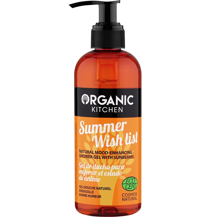 Organic Kitchen Summer wish list Energizáló Tusfürdő 260 ml