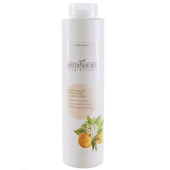 Gel de dus tonifiant cu bergamota 500ml MaterNatura Gel de dus tonifiant cu bergamota 500ml MaterNatura
