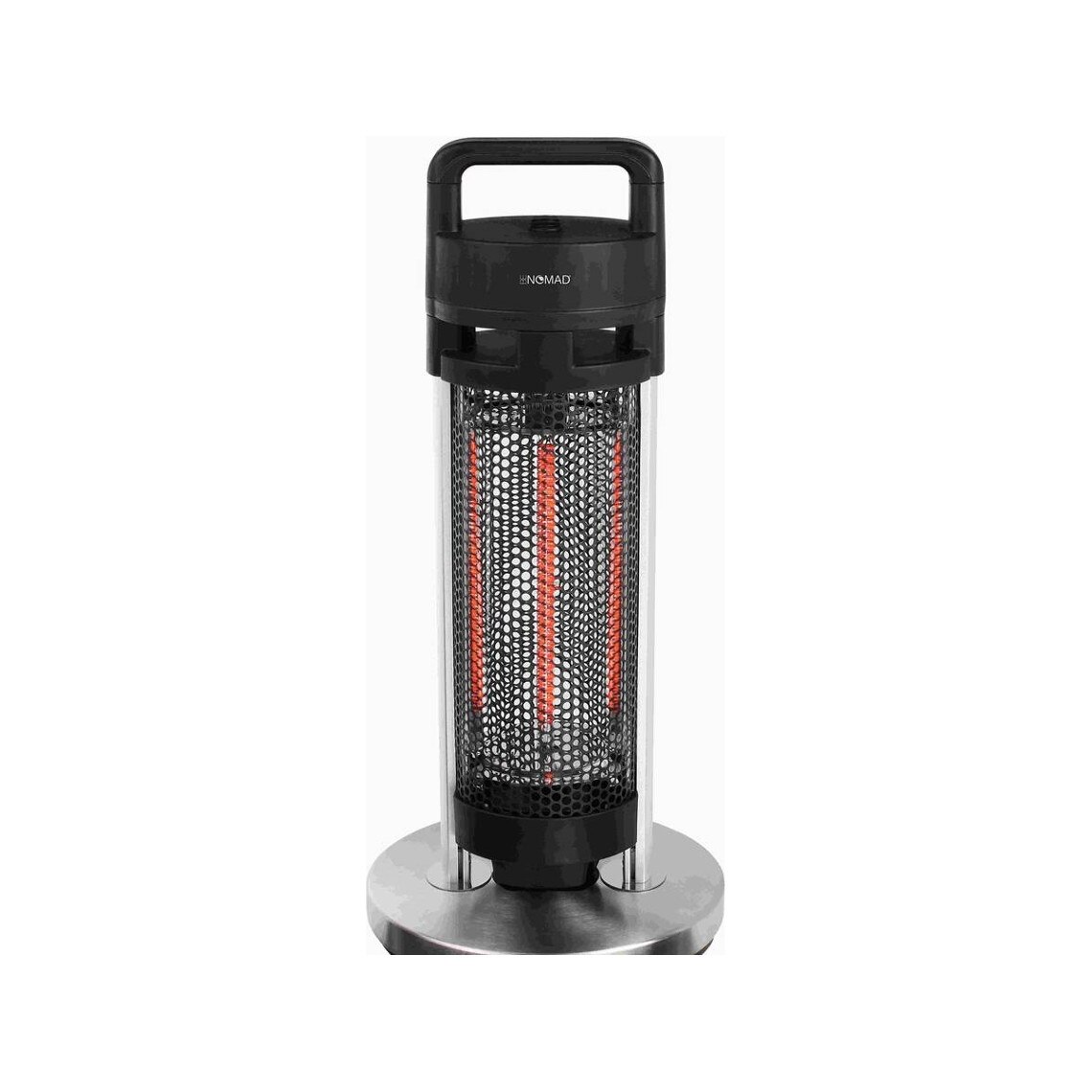 Incalzire exterioara portabila in infrarosu de 700w Negru / Argintiu - dom362