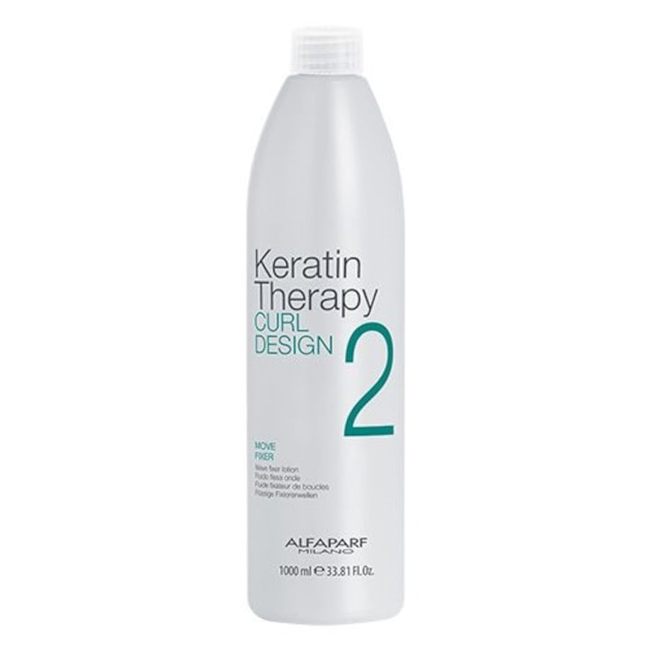 Lotiune de fixare a buclelor Alfaparf Keratin Therapy Curl Design Move Fixer 2, 1000 ml