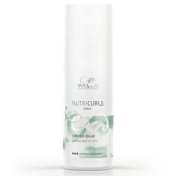 Tratament leave-in pentru bucle Wella Professionals Nutricurls Curlixir Balm, 150 ml Tratament leave-in pentru bucle Wella Professionals Nutricurls Curlixir Balm, 150 ml
