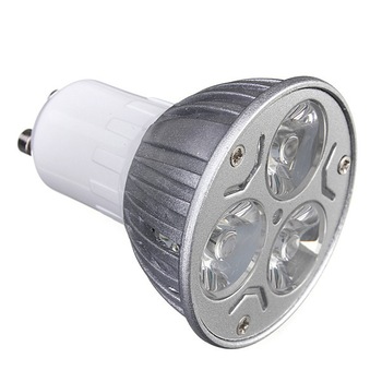 Bec spot led, 3W, 3 x 1W, 3 led-uri, soclu GU10, 220V, lumina rece, VKTools Bec spot led, 3W, 3 x 1W, 3 led-uri, soclu GU10, 220V, lumina rece, VKTools