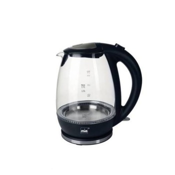Fierbator de apa, 2200W, capacitate 1,7 L, carcasa din sticla, MIA-Prodomus, EW3682 Fierbator de apa, 2200W, capacitate 1,7 L, carcasa din sticla, MIA-Prodomus, EW3682