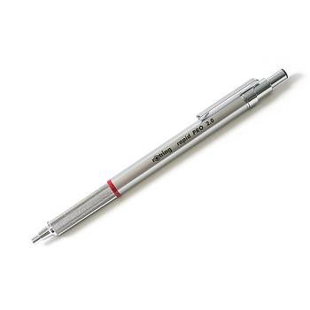Creion mecanic 2mm, argintiu, Rapid Pro Rotring