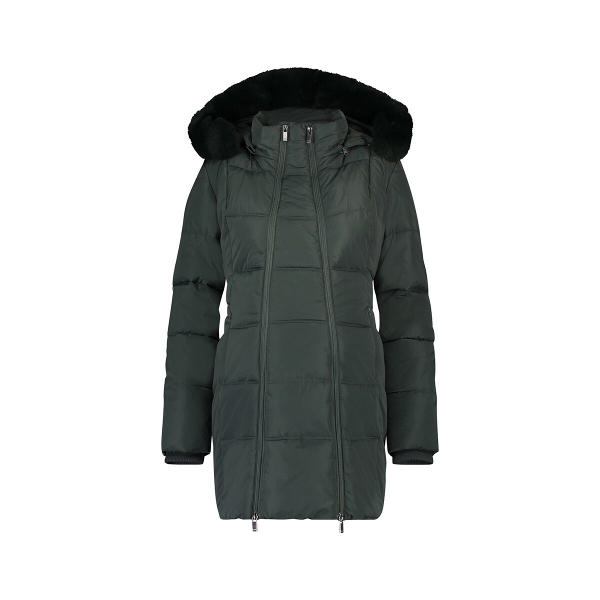 Geaca pentru gravide, Noppies, 3 in 1, Anna, verde, M EU