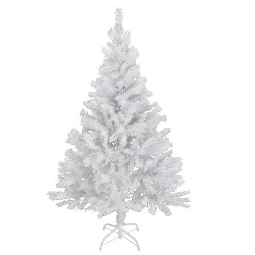 Brad artificial HI, Alb, cu suport, 180 cm