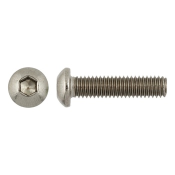 Surub metric, cap bombat, ISO 7380 - Inox A2, - 8x50 Surub metric, cap bombat, ISO 7380 - Inox A2, - 8x50