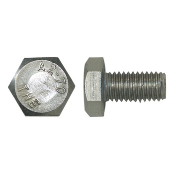 Surub metric,filet complet, cap hexagonal, DIN 933 - Inox A2, - 6x12 Surub metric,filet complet, cap hexagonal, DIN 933 - Inox A2, - 6x12