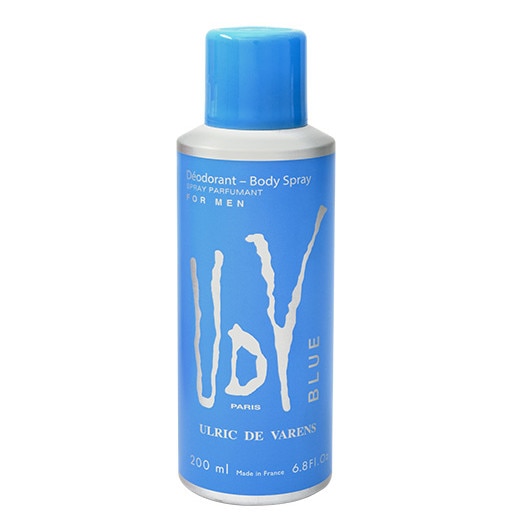 Deodorant antiperspirant Ulric de Varens Blue, Barbati, 200 ml