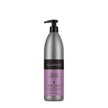 Sampon Anti Galben Allwaves pentru a indeparta reflexiile de galben 500 ml Sampon Anti Galben Allwaves pentru a indeparta reflexiile de galben 500 ml