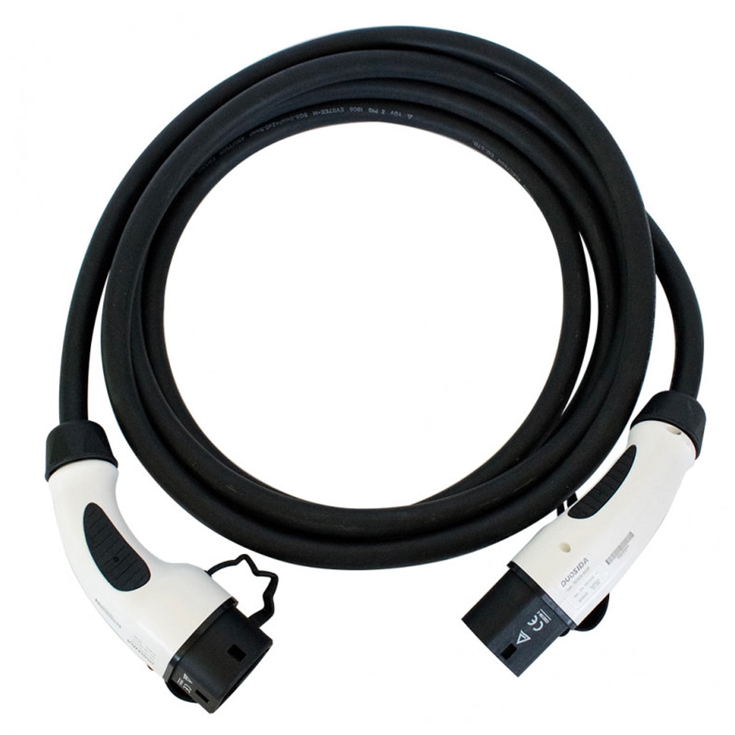 Besen Type1 1 phase 32A spirál charging cable 5 meter