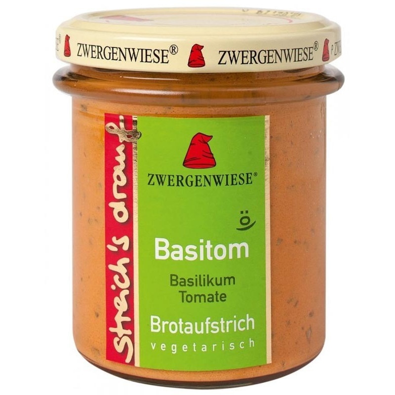 Crema tartinabila BIO vegetala Basitom, Zwergenwiese 160 g
