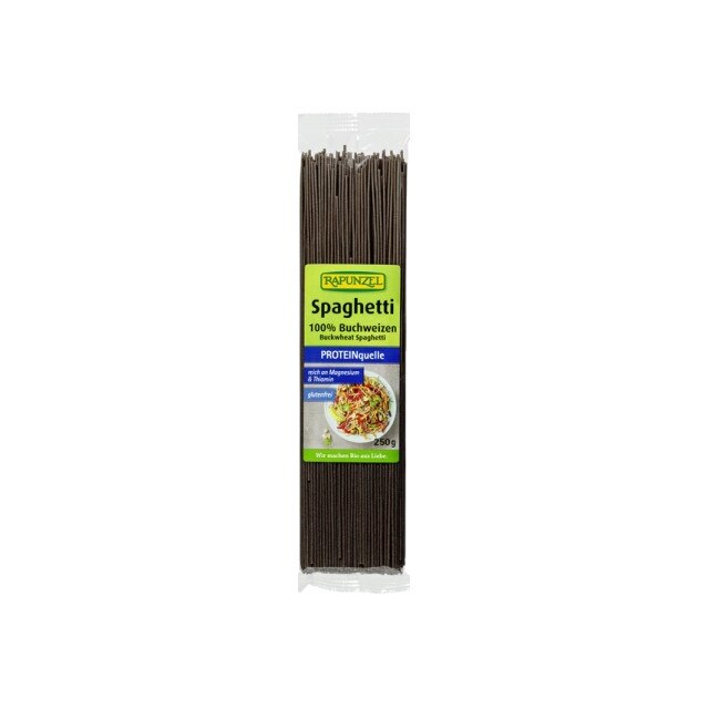 Spaghetti din hrisca integrala Fara Gluten Bio Rapunzel 250 g