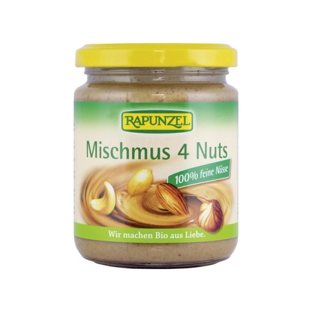 Pasta amestec 4 feluri de nuca Vegan Bio Rapunzel 250 g