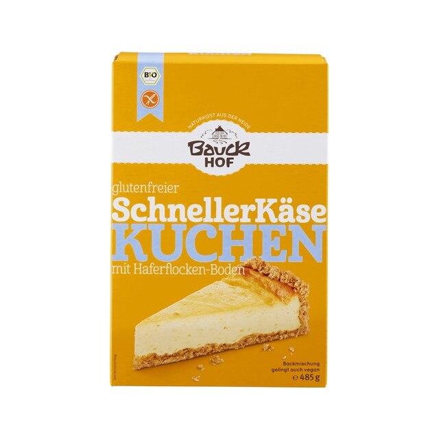Mix de faina pentru prajitura cu branza Fara Gluten Bio Bauck Hof 485 g
