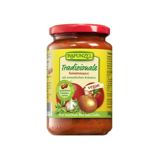 Sos de tomate Traditionala Bio Rapunzel 340 g