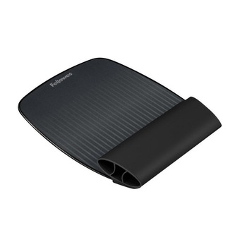 Mousepad cu suport pentru incheieturi Fellowes i-Spire 9472902, Negru Mousepad cu suport pentru incheieturi Fellowes i-Spire 9472902, Negru
