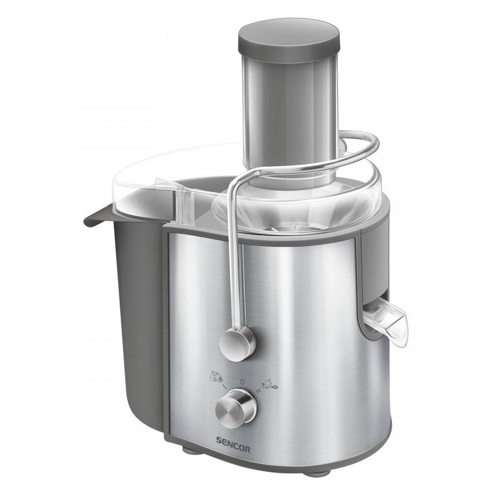 Storcator de fructe Sencor SJE 1055SS, 800W, 0,7 l, 12,600 Rpm, Argintiu
