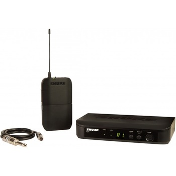 Set Microfon Instrument, Shure, BLX14E-K3E, Reciver BLX14, Transmitator BLX1 Set Microfon Instrument, Shure, BLX14E-K3E, Reciver BLX14, Transmitator BLX1