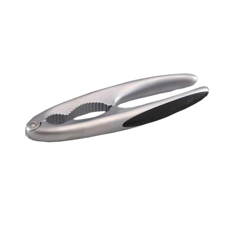 Spargator de nuci Bohmann, inox+silicon negru