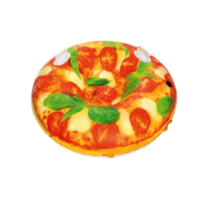 Sanie tip colac pentru zapada, cu 2 manere, diametrul 99 cm, Bestway, Portocaliu