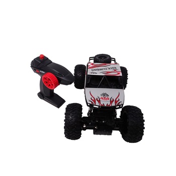 Masina Crazy Burst cu Telecomanda pentru Copii, Gri Masina Crazy Burst cu Telecomanda pentru Copii, Gri