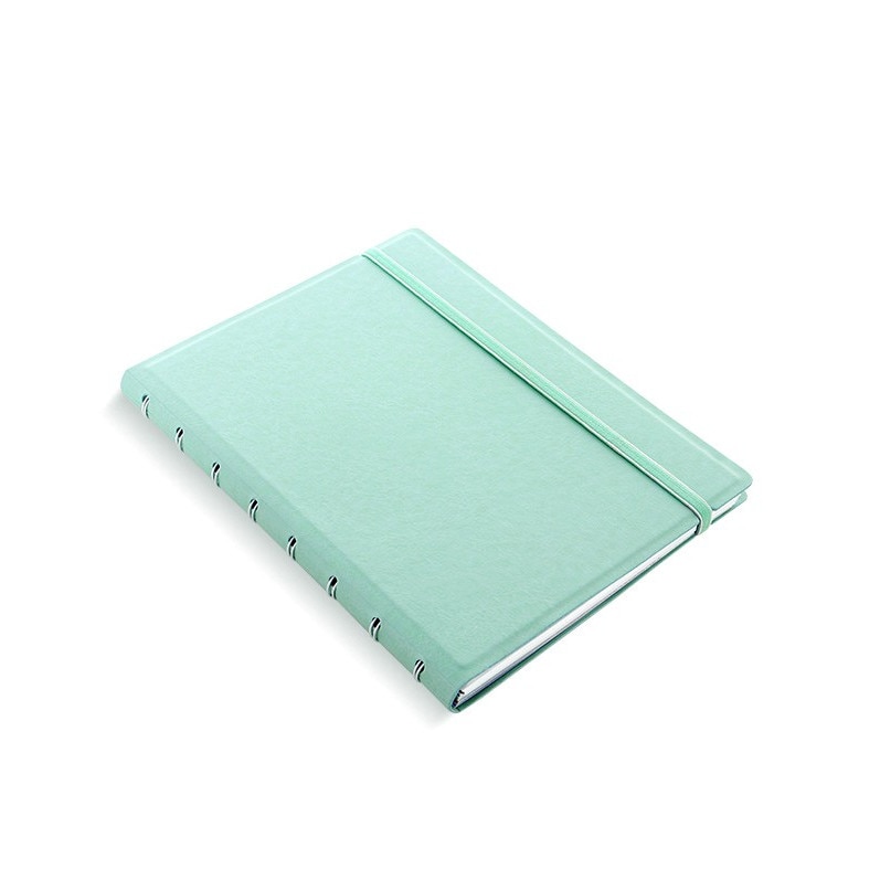 Agenda A5 nedatata cu spirala si rezerve FILOFAX Notebook Classic Pastel, Duck Egg