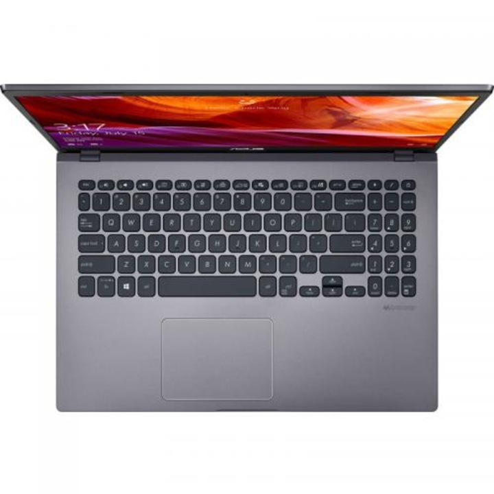 Laptop Asus X509JA-EJ005RA, Intel Core i3-1005G, 15.6inch, RAM 4GB, HDD 1TB, Intel UHD Graphics, Windows 10 Pro Education, Slate Grey
