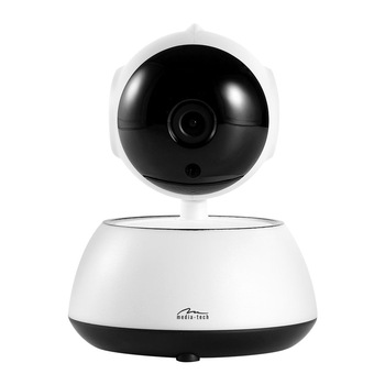 Camera IP Media-Tech Smart Cloud Securecam, HD 720p pentru utilizare la Interior, Supraveghere Video de pe Mobil si PC, Detectare Miscare, LED-uri Infrarosu pentru Vedere de Noapte, Slot Micro-SD Camera IP Media-Tech Smart Cloud Securecam, HD 720p pentru utilizare la Interior, Supraveghere Video de pe Mobil si PC, Detectare Miscare, LED-uri Infrarosu pentru Vedere de Noapte, Slot Micro-SD