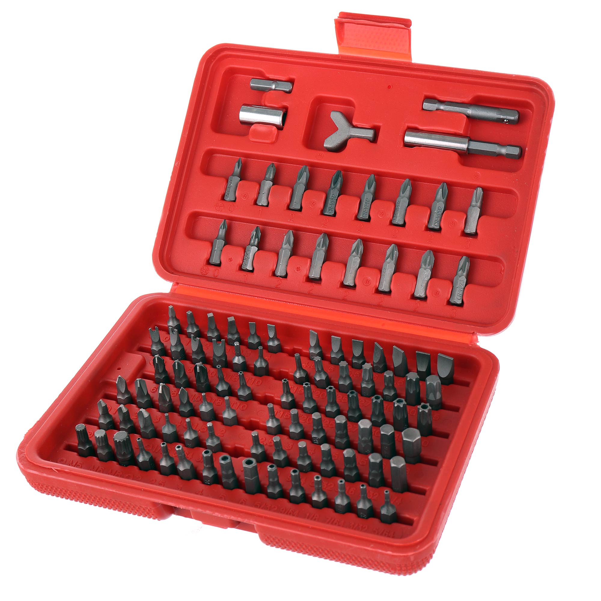 Set de cheie varfuri de surubelnita 100 buc JC1532