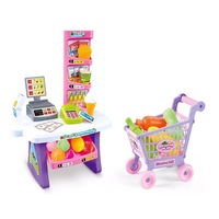 stand de jucarie supermarket plus 47 accesorii cu functii sunete si lumini pentru baby copii cadou paste craciun zi de nastere culoare roz ak6522 imagen 57_0_
0