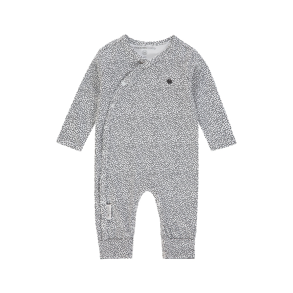 Salopeta bebe, Noppies, cu buline, Dali, alba, 68 cm