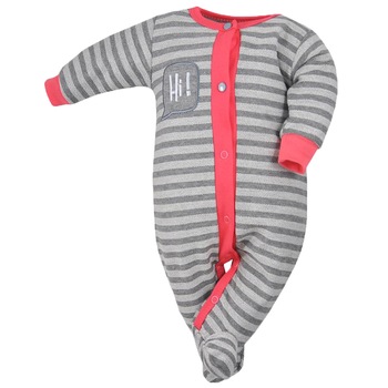 Salopeta cu maneca lunga pentru fete Koala HI 07-631, Gri, 68 cm Salopeta cu maneca lunga pentru fete Koala HI 07-631, Gri, 68 cm