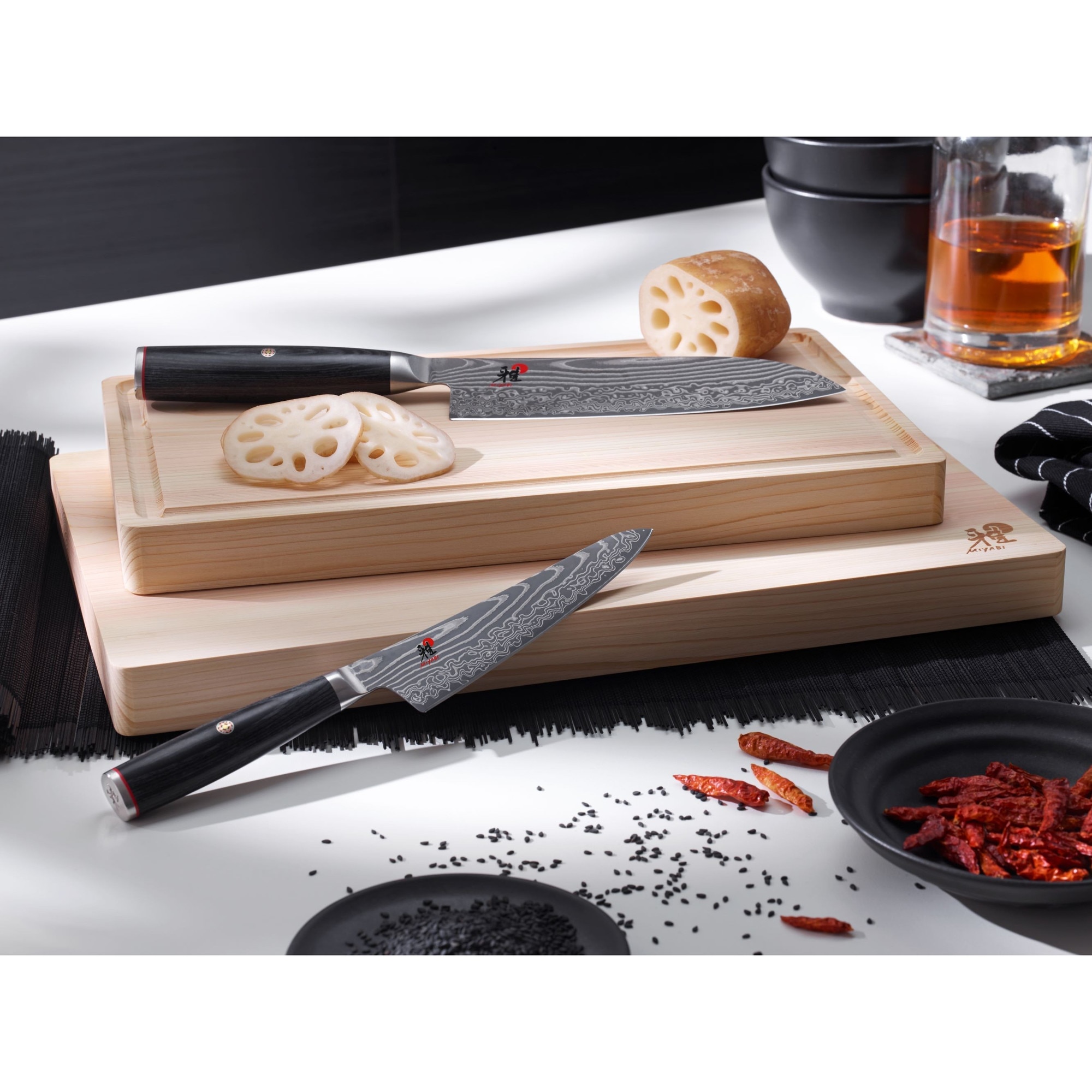 Cutit Shotoh 13 cm 5000FCD - Miyabi - eMAG.ro