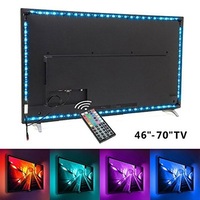 banda led tv usb multicolora pentru iluminare ambientala in spatele televizorului 1m rgb imagen 39_0_
0