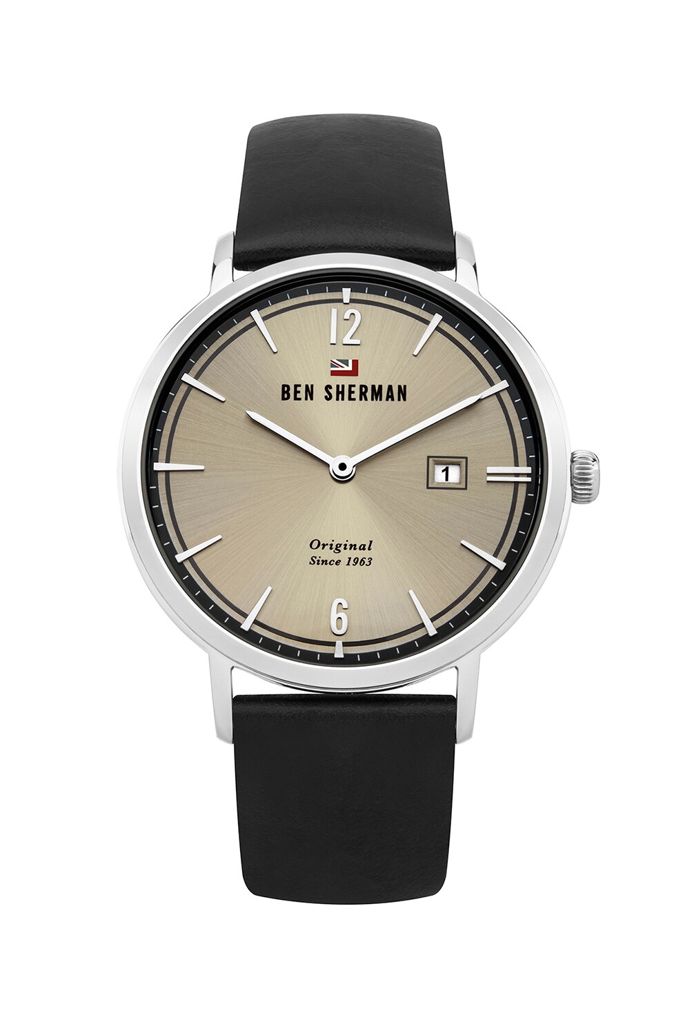 Ben Sherman, Ceas cu o curea din piele, Negru