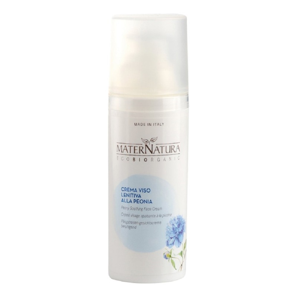 Crema pentru ten sensibil calmanta cu bujor de gradina 50ml MaterNatura